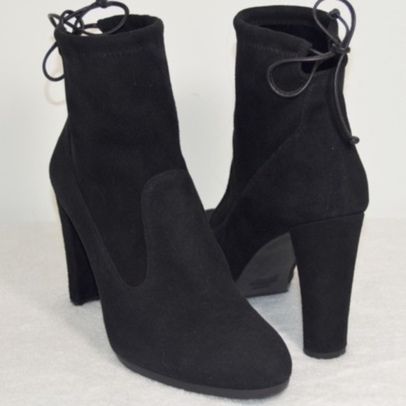 👢Stuart Weitzman Black Perfection Boots 🇪🇸 NWOT - Picture 10 of 10